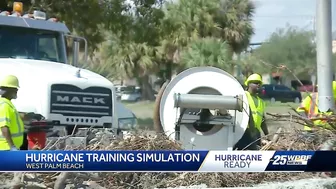 West Palm Beach conducts emergency preparedness training to tackle storm damage