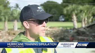 West Palm Beach conducts emergency preparedness training to tackle storm damage