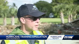 West Palm Beach conducts emergency preparedness training to tackle storm damage