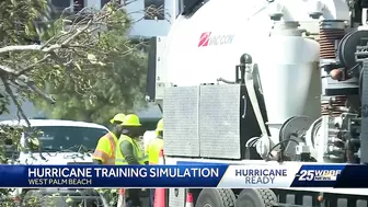 West Palm Beach conducts emergency preparedness training to tackle storm damage