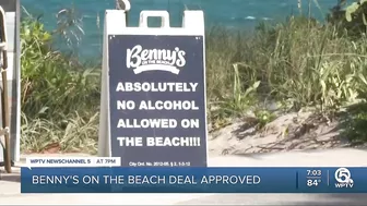 Commissioners approve new lease for Benny's on the Beach