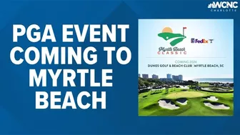 Pro golf is coming to Myrtle Beach