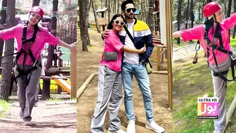 Ayeza Khan And Danish Taimoor Adventure Park Pictures | Turkey Trips | Instagram Viral | BOL