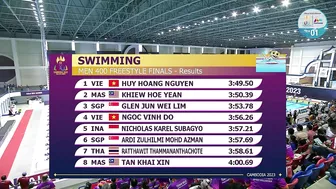 BIGGEST HAUL! Singapore swimmers break ANOTHER national record | SEA Games 2023