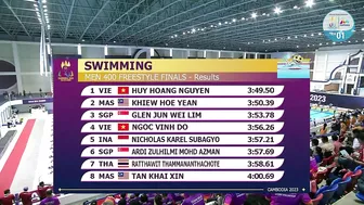 BIGGEST HAUL! Singapore swimmers break ANOTHER national record | SEA Games 2023