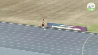 Singapore runner Shaun Goh pushes on despite finishing last in 10km race | Athletics SEA Games 2023