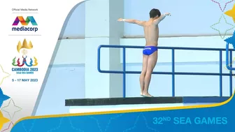 The BEST dives of the Men's 10m Platform Final as Malaysia take 1-2 finish | SEA Games 2023