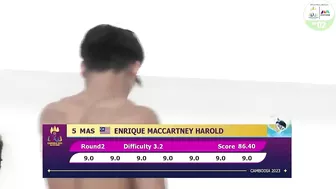 The BEST dives of the Men's 10m Platform Final as Malaysia take 1-2 finish | SEA Games 2023