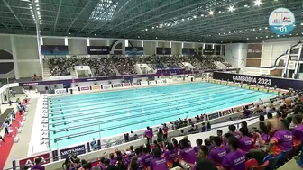 Nic Mahabir becomes 1st-ever Singaporean to go under 28 seconds in 50m Breaststroke | SEA Games 2023