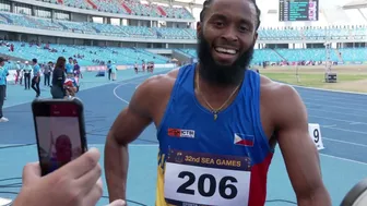 2023 SEA Games: Eric Cray clinches 6th gold medal in men's 400m hurdles