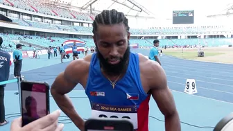 2023 SEA Games: Eric Cray clinches 6th gold medal in men's 400m hurdles