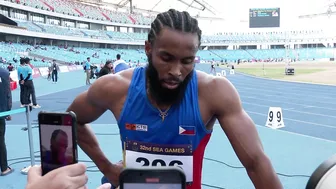 2023 SEA Games: Eric Cray clinches 6th gold medal in men's 400m hurdles