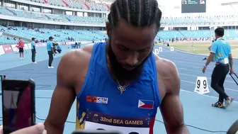 2023 SEA Games: Eric Cray clinches 6th gold medal in men's 400m hurdles