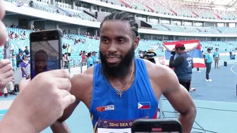 2023 SEA Games: Eric Cray clinches 6th gold medal in men's 400m hurdles