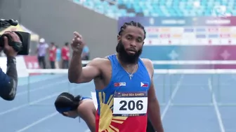 2023 SEA Games: Eric Cray clinches 6th gold medal in men's 400m hurdles