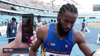 2023 SEA Games: Eric Cray clinches 6th gold medal in men's 400m hurdles