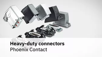 Heavy-duty connectors HEAVYCON complete - flexible combinations and compatible plug-ins