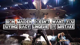 Iron Maiden Don't Want You To Buy Racy Lingerie By Mistake