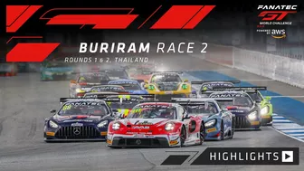 HIGHLIGHTS | Race 2 | Buriram | Fanatec GT World Challenge Asia 2023