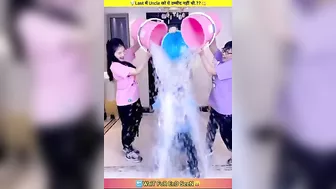 ????Mystery of Under Water Balloons challenge game.??????#shorts #facts #games #challenge #viralchallenge