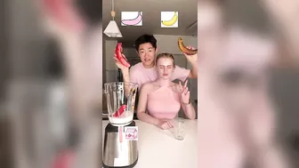 PINK DRINK CHALLENGE #shorts #mukbang