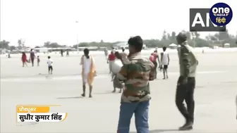 Cyclone Mocha: मुनादी कर West Bengal के Bakkhali Sea Beach पर दी गई चेतावनी | वनइंडिया हिंदी