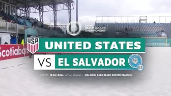 United States 5-2 El Salvador | Concacaf Beach Soccer Championship