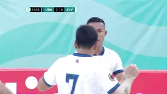 United States 5-2 El Salvador | Concacaf Beach Soccer Championship