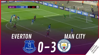 Everton vs. Manchester City [0-3] • MATCH HIGHLIGHTS | VideoGame Simulation & Recreation