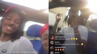 Ja Morant shows gun on IG Live AGAIN while in car with friends ????????‍♂️