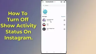 How To Turn Off Show Activity Status On Instagram Hide Active Now On Instagram!! - Howtosolveit