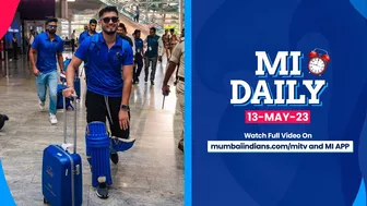 MI Daily - May 13th: Travel day to Lucknow | Mumbai Indians