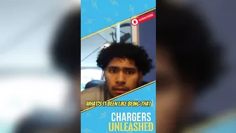 LA Chargers EDGE Tuli Tuipulotu Models Game Around NFL Greats Bosas and AD | “I JUST GO PLAY BALL”????