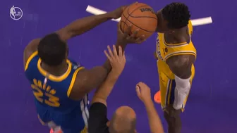 Dennis Schroder gets ejected for Draymond Green putting the ball in his face in Game 6