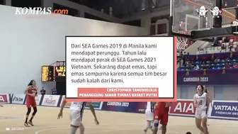 Timnas Basket Putri Cetak Sejarah, Bawa Pulang Emas SEA Games 2023 untuk Indonesia