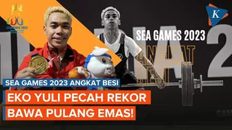 Eko Yuli Pecahkan Rekor, Bawa Pulang Emas SEA Games 2023