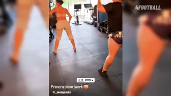 Georgina Rodriguez Learning TWERKING ???? How Ronaldo Reacted ????