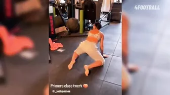 Georgina Rodriguez Learning TWERKING ???? How Ronaldo Reacted ????