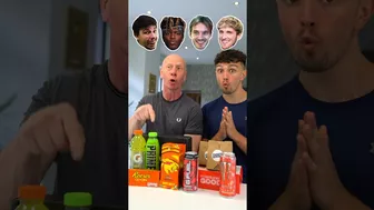 IMPOSSIBLE Guess The YouTuber Food Challenge! ???? #shorts