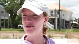 Gators hit the beaches in the Gulf Coast during breeding season