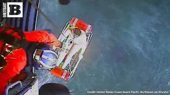 OREGON AIRLIFT: Coast Guard Rescues Woman Near Oregon Beach