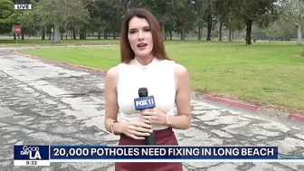 20,000 potholes need fixing in Long Beach