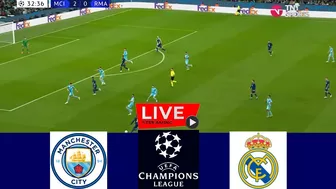 Manchester City vs Real Madrid EN VIVO - UEFA Champions League 2023 - Partido EN VIVO ¡Ahora!