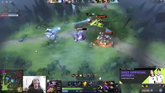 "most useless heroes I've seen in my life" -Arteezy MALDING in his first game on stream