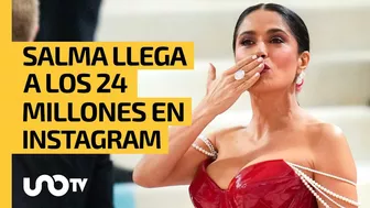 Salma Hayek: actriz celebra bailando sus 24 millones en Instagram