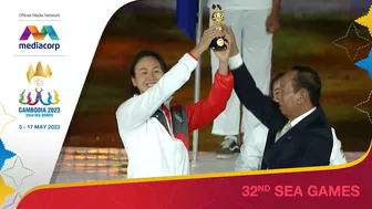 Award Ceremony for the best athletes of the 32nd SEA Games | Closing Ceremony | SEA Games 2023