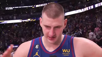 Nikola Jokic Talks Game 1 Win vs Lakers, Postgame Interview