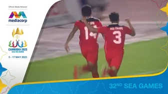 Indonesia's Fajar SEALS their Gold with another GOAL vs Thailand! | Football | SEA Games 2023