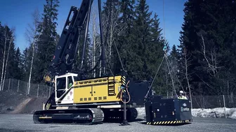 Junttan PMx2e - the Most Flexible Electric Pile Driving Machine in the Market