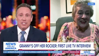 TikTok’s ‘Granny’s Off Her Rocker’ talks viral success | CUOMO